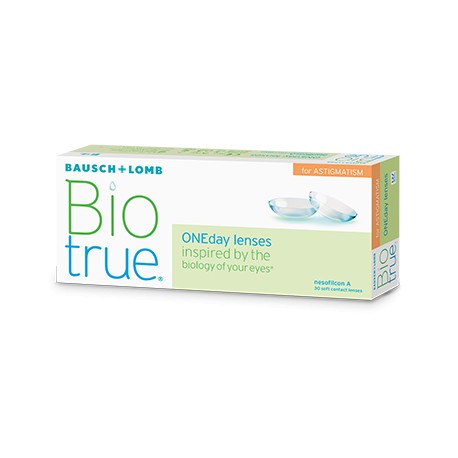 Biotrue ONEday for astigmatism (30 lentes)